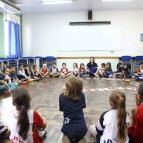 Atividade de integração com as Turmas do Pré 2