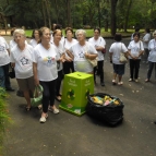 Passeio do grupo de convivência ao parque ecológico
