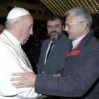 Reitor da Unilasalle tem encontro com Papa Francisco