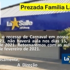 Comunicado à Família Lassalista