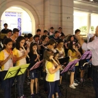 Orquestra La Salle na passagem da Tocha