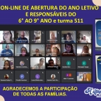 Reuniao On-line com Pais e Responsáveis