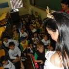 Ed. Infantil e Fundamental I recebem Karina Furlin