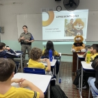 PROERD inicia formação com alunos do 5º ano