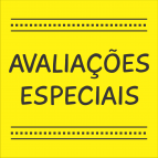 Calendário das Avaliações Especiais