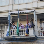 Cerimônia do Hino em homenagem ao Dia dos Pais