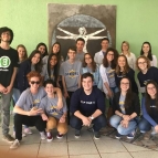 Aula prática de Biologia na UPF