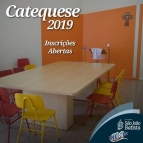 Inscrições abertas para Catequese na Paróquia