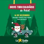 18/12: Participe do Drive-Thru Solidário de Natal