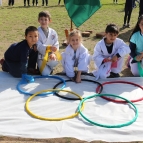 1º ano do EF realiza abertura da Olimpíada no LSSA
