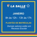 Horários de atendimento do Colégio