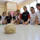 7º ano produz pães em encerramento de projeto