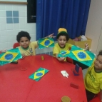 Descobrindo as formas na bandeira do Brasil