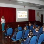 Palestra com a nutricionista Franciele Dalle Molle