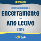 Informações sobre o encerramento do ano letivo