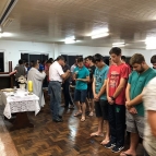 Celebração Religiosa na Escola Agrícola La Salle