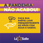 A Pandemia não acabou! 