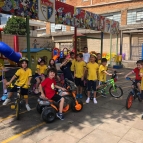 Férias no La Salle Caxias - Dia da bike