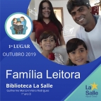 Parabéns às famílias Leitoras do Mês de Outubro