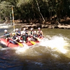 Rafting integra estudantes da 3ª Série do EM