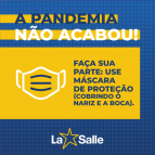 Use corretamente a máscara de proteção