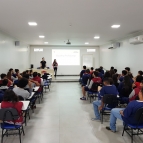 Palestra sobre mercado profissional