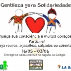 Campanha do Agasalho. Participe!