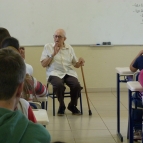 Visita ilustre do Irmão Martin