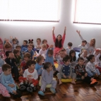 Creche participa da atividade Todos Juntos na Escola