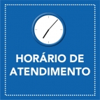 Alteração do horário de atendimento.