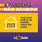 A Pandemia não acabou! 