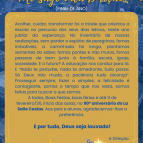 Mensagem da Direção - FINAL DE ANO