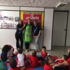 Hora do conto e livros novos