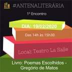 #antenaliterária - 1° Encontro
