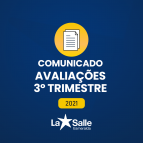 Avaliações do 3º Trimestre já disponíveis