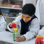 Experiência no Laboratório