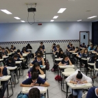 Alunos do EM participam do 1º Simulado do ENEM