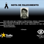 Nota de falecimento