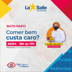 Bate-papo Comer bem custa caro?