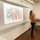 Palestra para os alunos 3º anos sobre: LIBRAS.