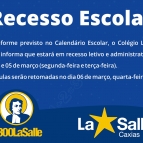 Recesso Escolar