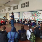 Alunos do EM estudam História através da capoeira