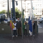 Cerimônia do Hino pelo Dia de La Salle