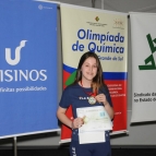 Medalha e Menções na Olimpíada de Química do RS 