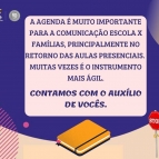 Uso da Agenda Escolar