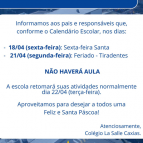 AVISO: FERIADO