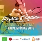 Atleta Rejane Cândida nas Paralimpíadas Rio 2016
