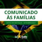 Datas em destaque - Setembro