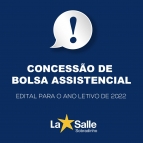 Edital de Concessão de Bolsas Assistenciais 2022