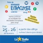 Vem aí a Feira de Atividades Extraclasse 2019!